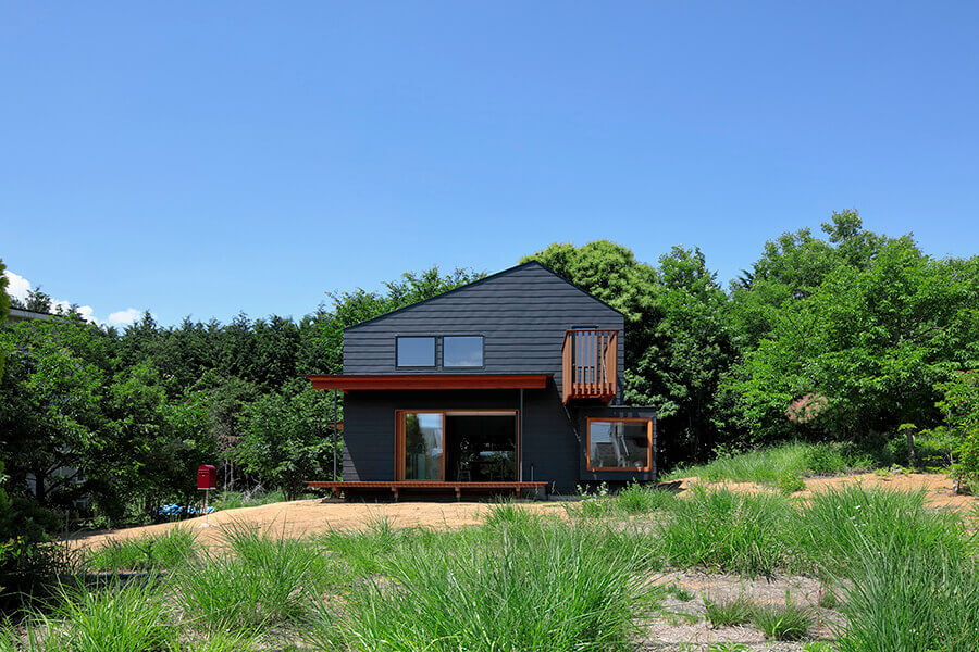 住宅空间，独栋别墅设计，原木宅，日式住宅设计，Tab House